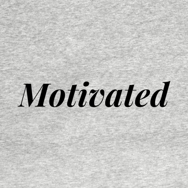 motivated design (black) by MFAorg